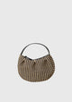 Shell Rafia Bag_Black Natural