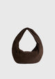 Alva Suede Shoulder Bag_Chocolate