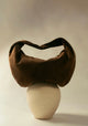 Alva Suede Shoulder Bag_Chocolate