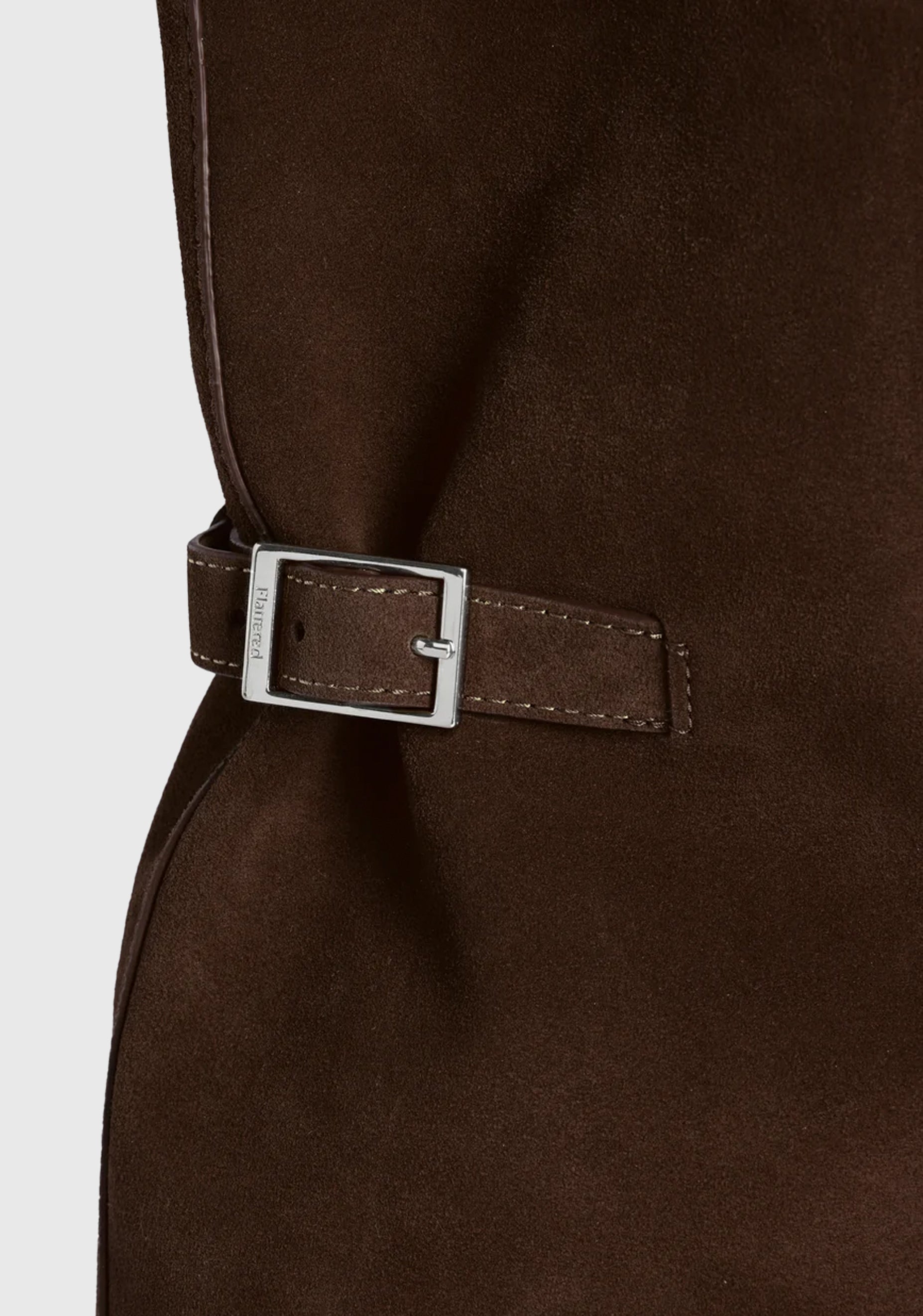 Lesley Suede Tote_Chocolate