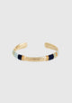 Massai Bracelet_Gold Blue