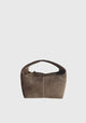 Moira Suede Leather Bag_Taupe