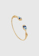 Duality Torsca Bracelet_Gold Blue