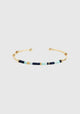 Zanzibar Bracelet_Gold Blue