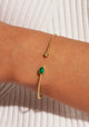 Bali Cuff_Green Onyx