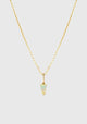 Binary Opal Necklace_Gold