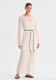 Chiara Knit Dress_White
