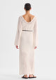 Chiara Knit Dress_White