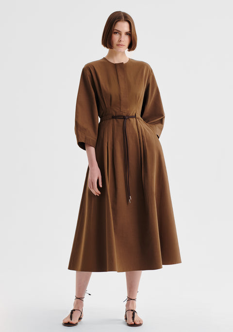 Francis Shirt Dress_Hunter
