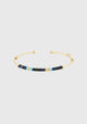 Zanzibar Bracelet_Gold Navy