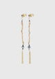 Gold Chain Earrings_Nude