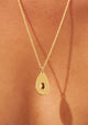 Golden Soul Necklace_Wine