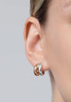 Mini Florence Earrings_Two Tone