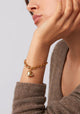 Puffy Heart Bracelet_Gold