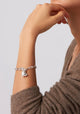 Puffy Heart Bracelet_Silver