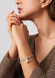 Puffy Heart Bracelet_Silver