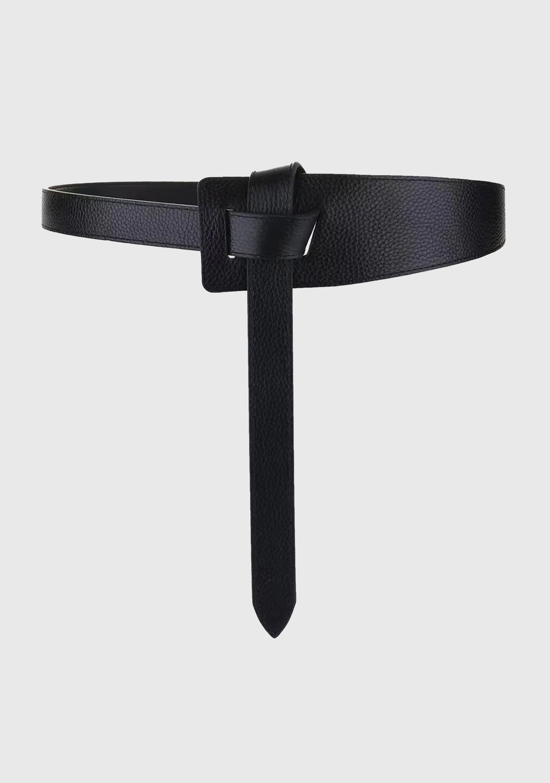 Katya Leather Belt_Black