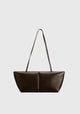 Boulevard Sling Leather Bag_Cacao