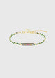 Twine Bracelet Gold_Green