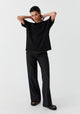 Cate Knit Tee_Black