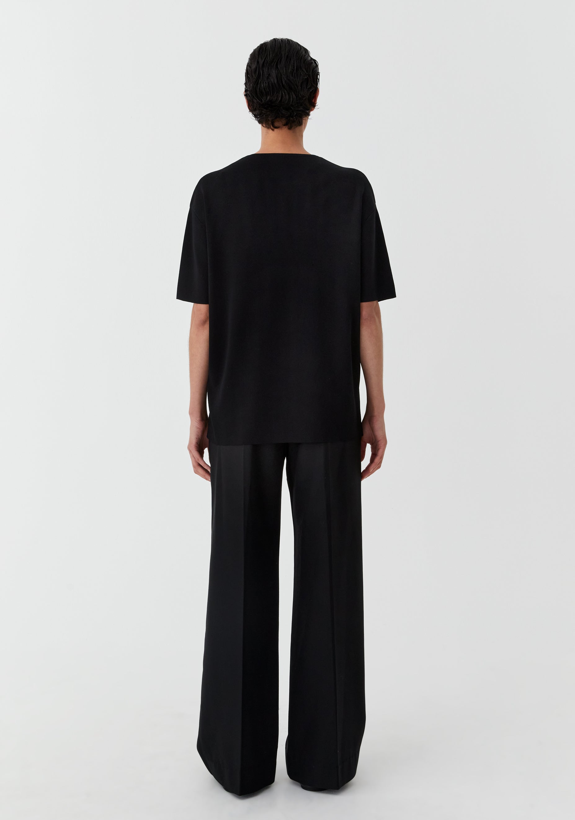 Cate Knit Tee_Black