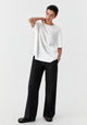 Cate Knit Tee_Cream
