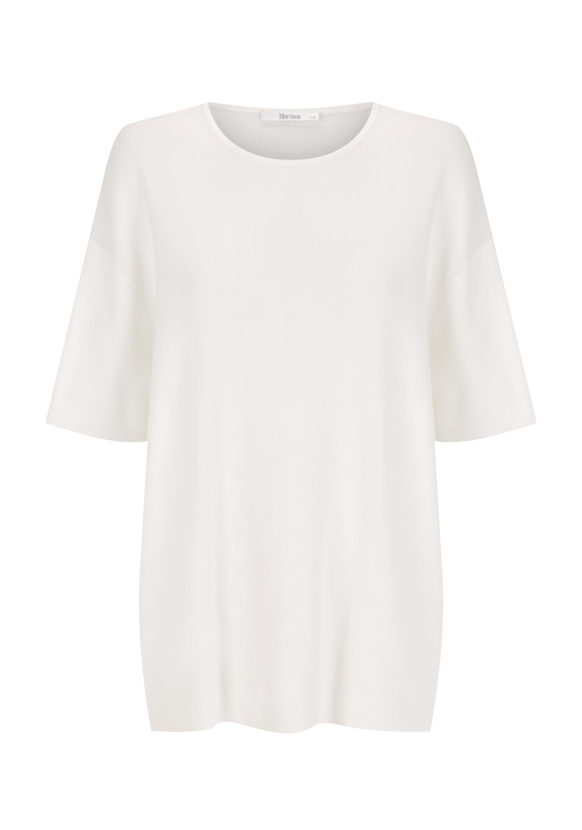 Cate Knit Tee_Cream