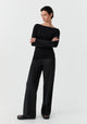 Cate Knit Top_Black