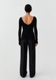 Cate Knit Top_Black