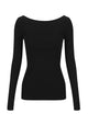 Cate Knit Top_Black