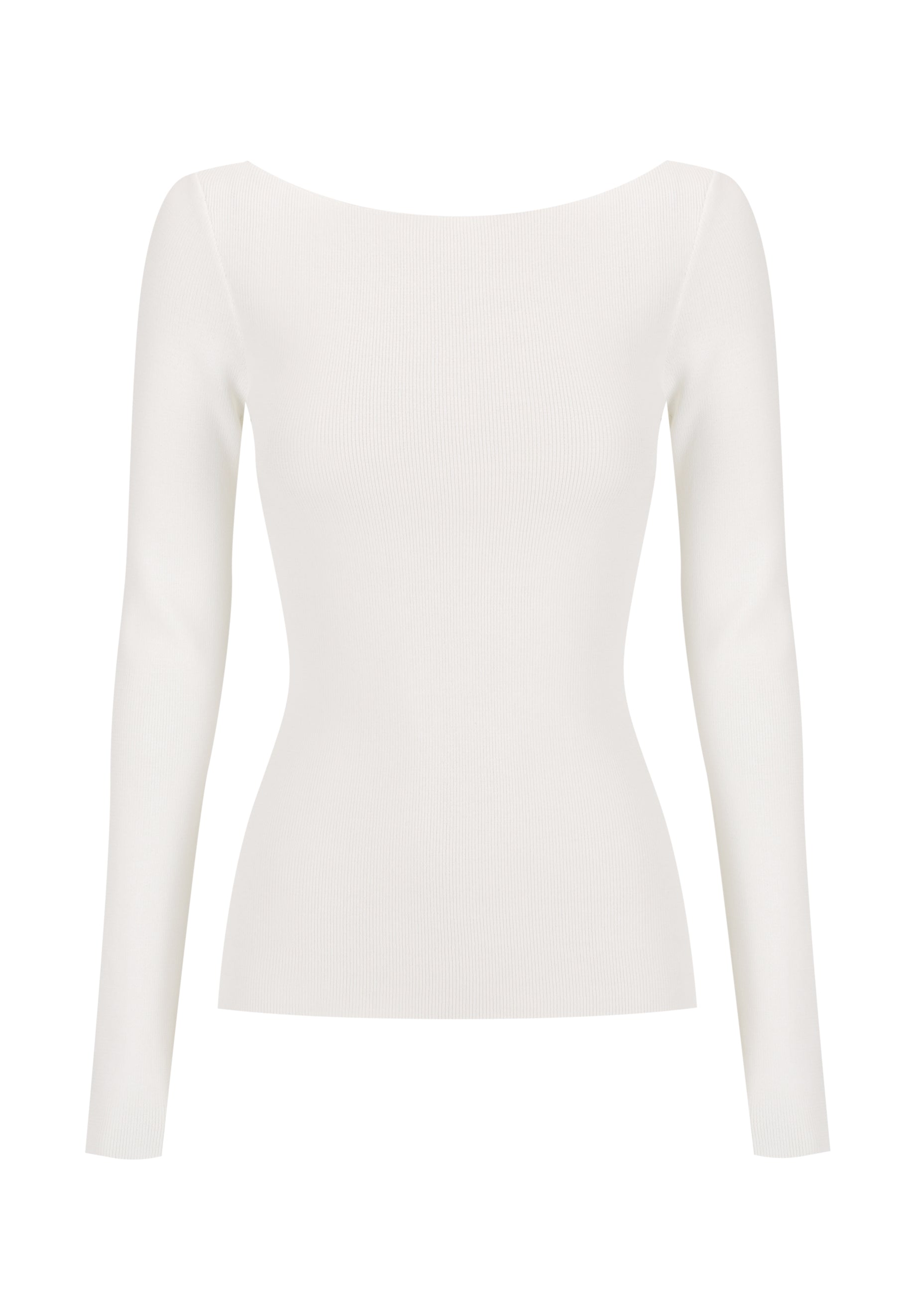 Cate Knit Top_Cream