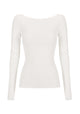 Cate Knit Top_Cream