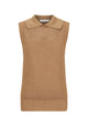 Emme Knit Vest_Coffee
