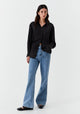 Hazel Silk Shirt_Black