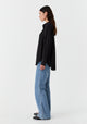 Hazel Silk Shirt_Black