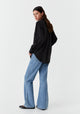 Hazel Silk Shirt_Black