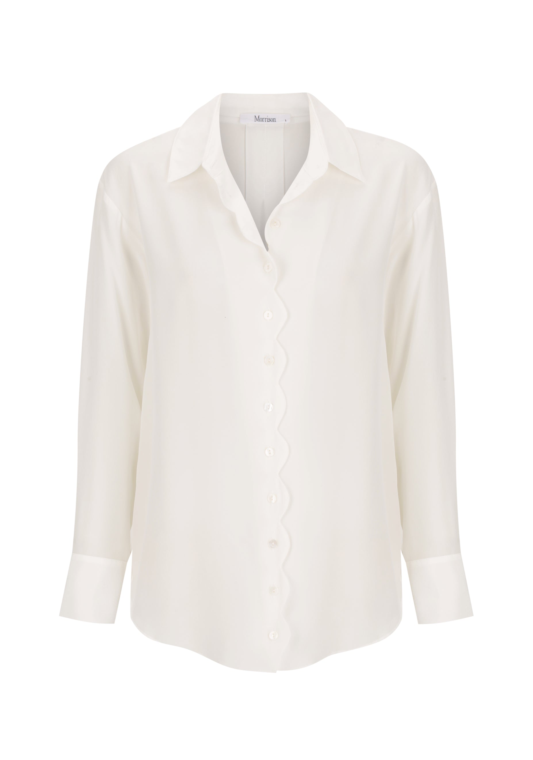 Hazel Silk Shirt_Cream