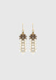 Ivy Earrings_Cream Bronze
