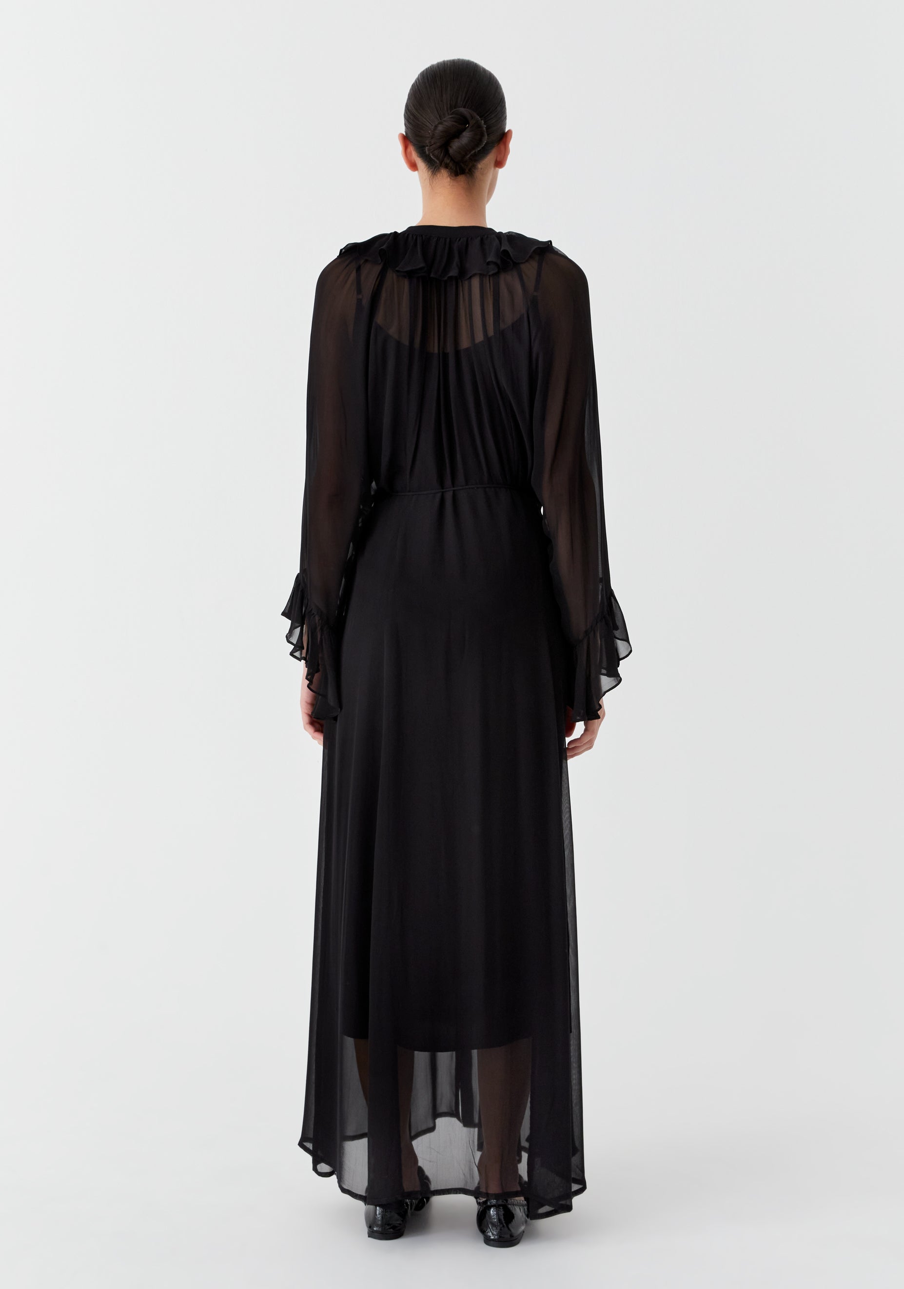 Lottie Shirt Dress_Black