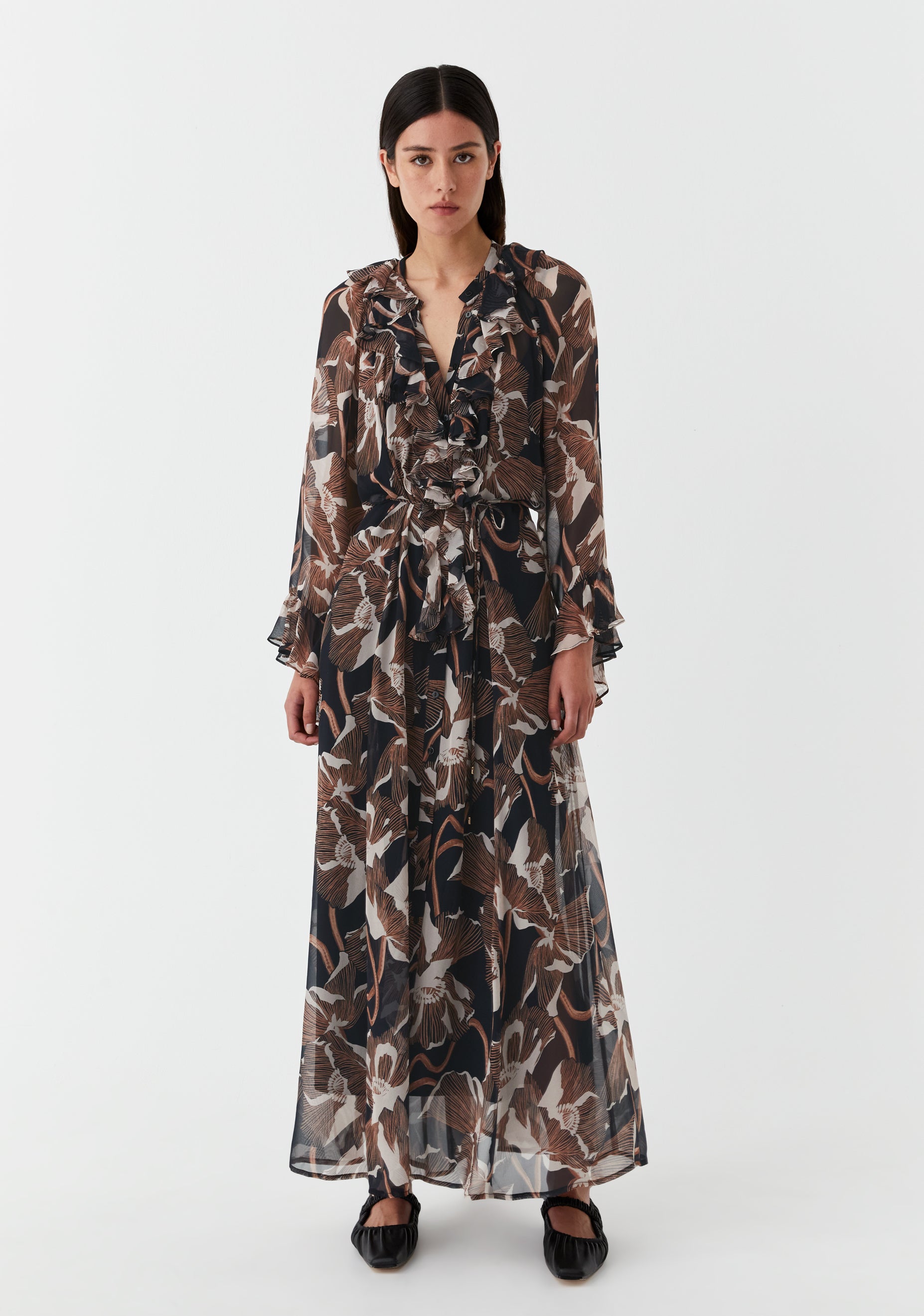 Serafine Shirt Dress_Print