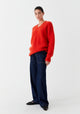 Silas Knit Pullover_Flame