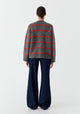 Silas Stripe Knit Pullover_Charcoal