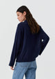 Skye Knit Polo_Navy
