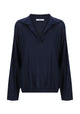 Skye Knit Polo_Navy