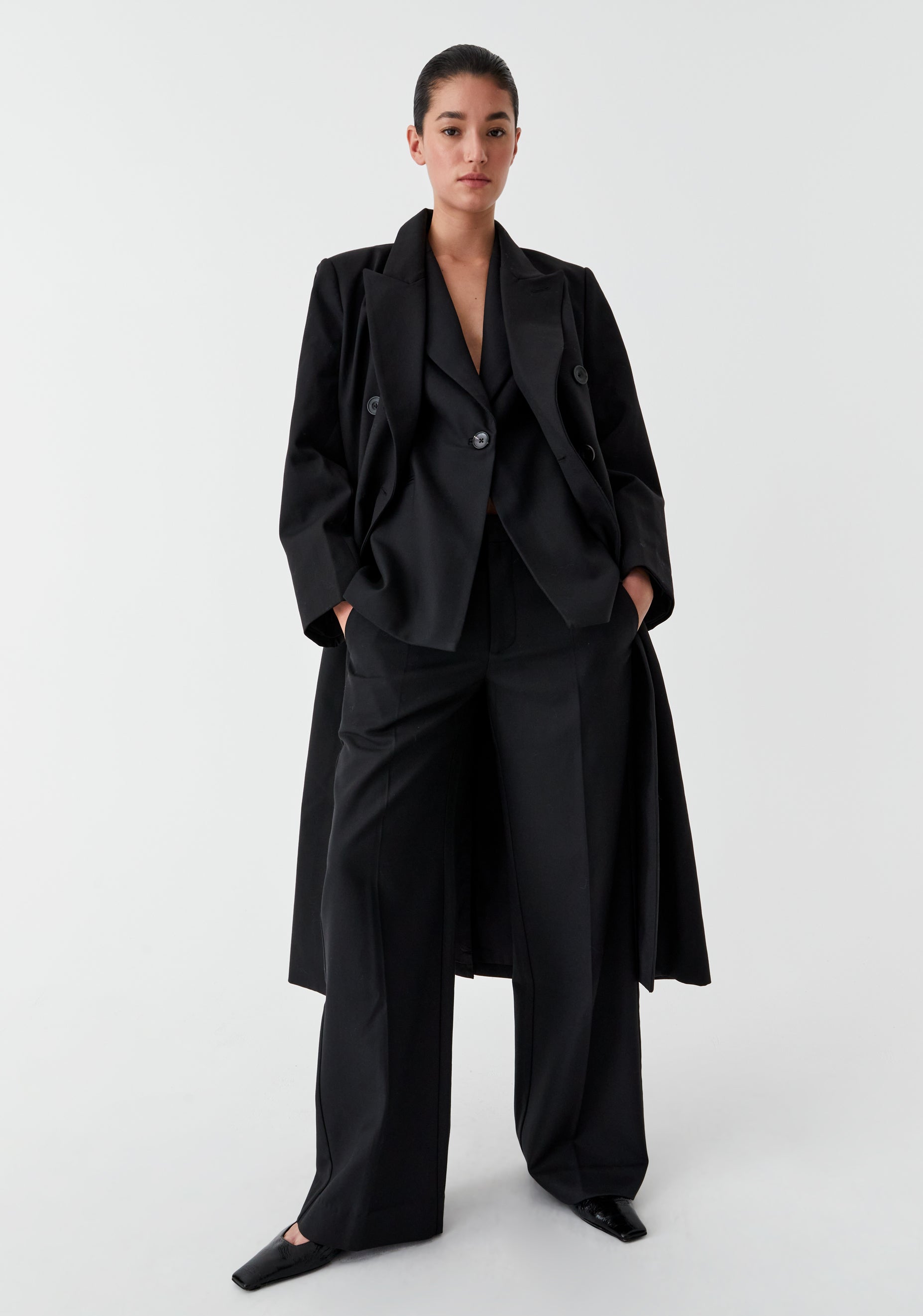 Vale Duster Coat_Black