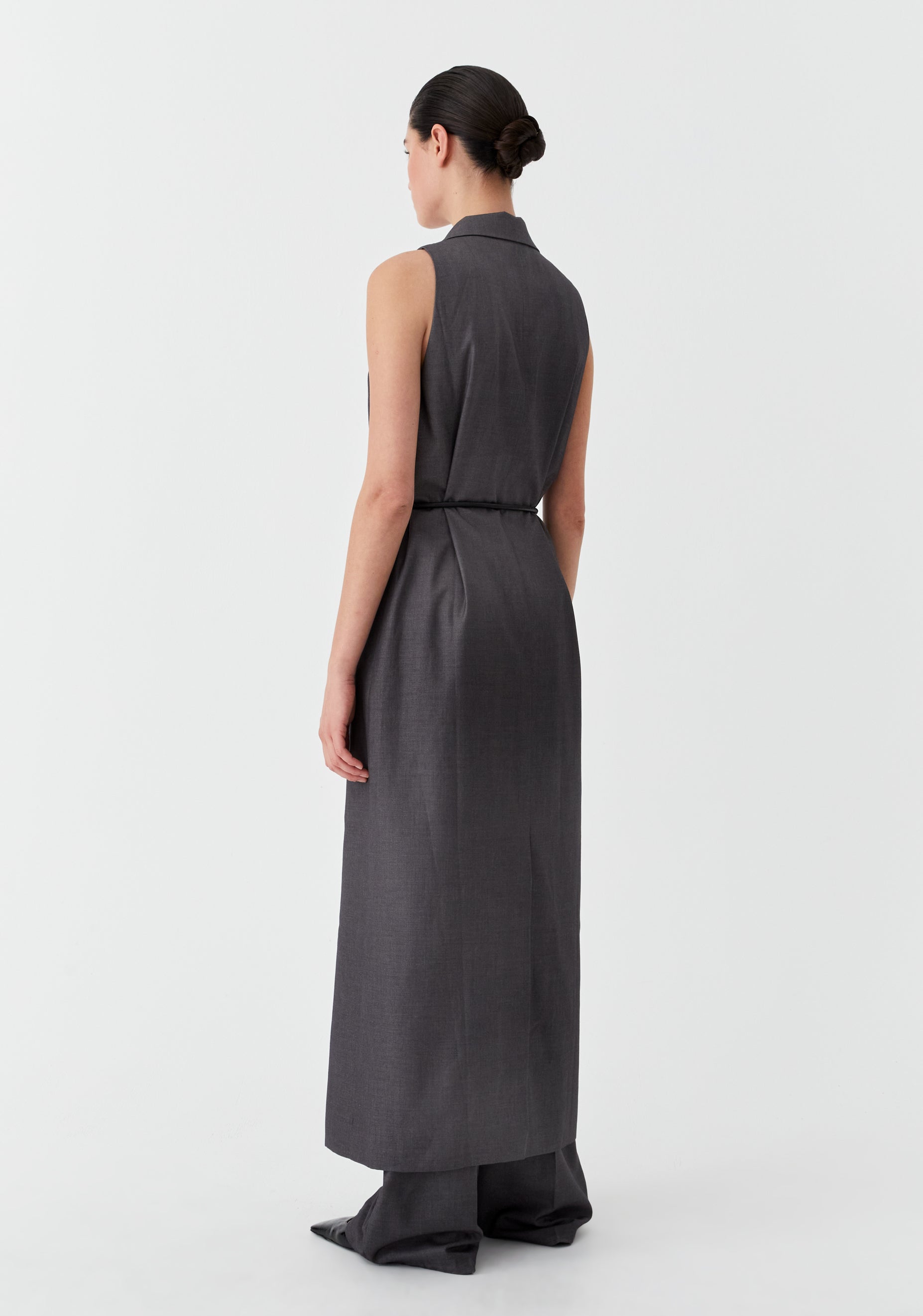 Vale Vest Dress_Charcoal