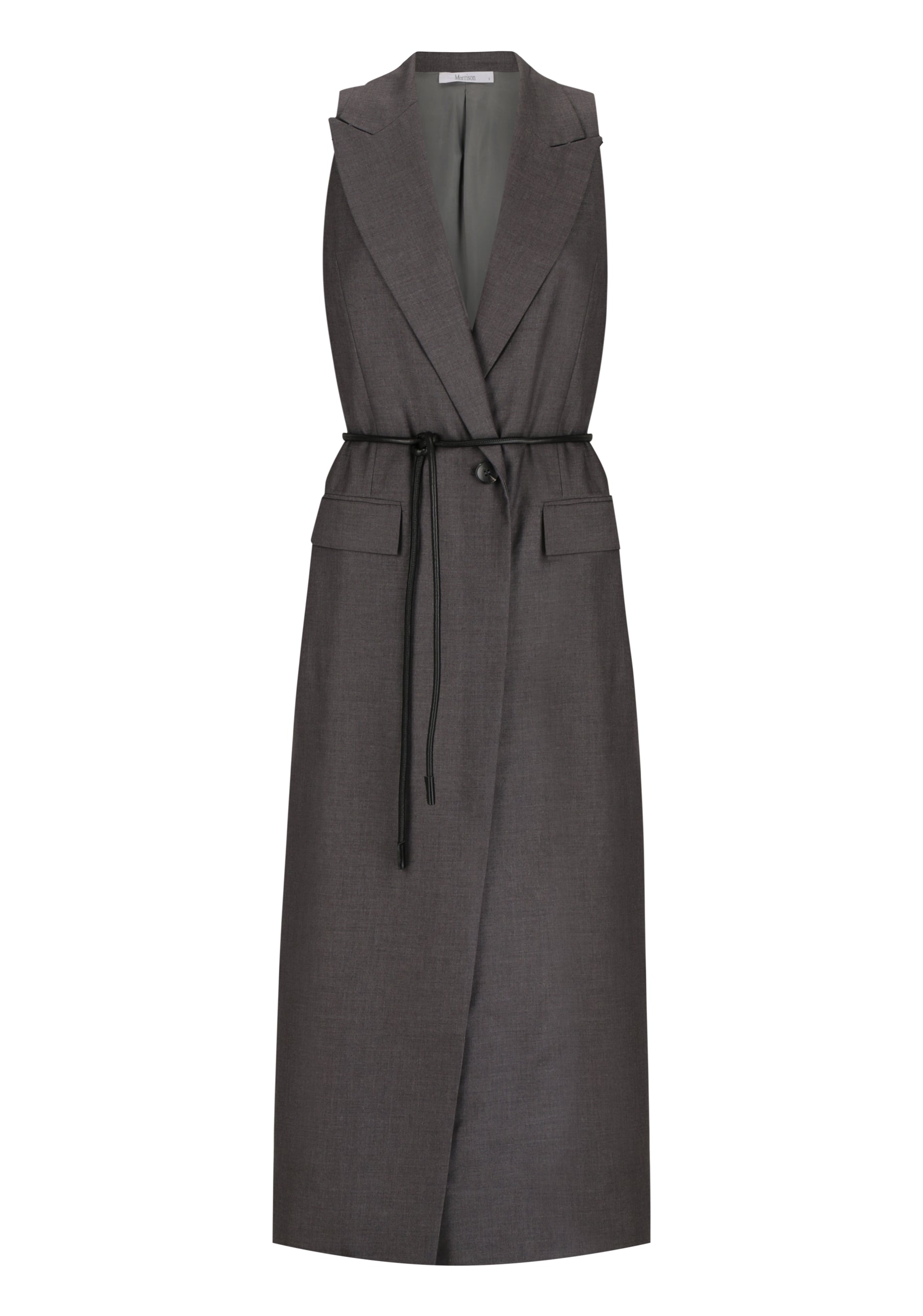 Vale Vest Dress_Charcoal