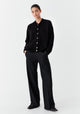Vance Knit Cardigan_Black