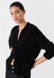 Vance Knit Cardigan_Black