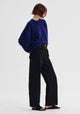 Albi Knit Pullover_Cobalt Stripe